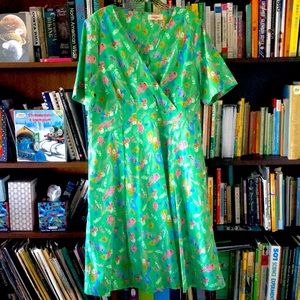 Timeless London Unique Vintage Bird Dress